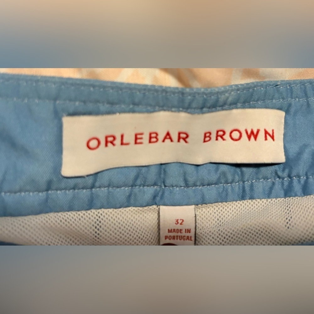ORLEBAR BROWN Hulton Geddy Roc Pool 2 Print Bulldog Swim Shorts Size 32 Msrp$395 - Picture 4 of 6